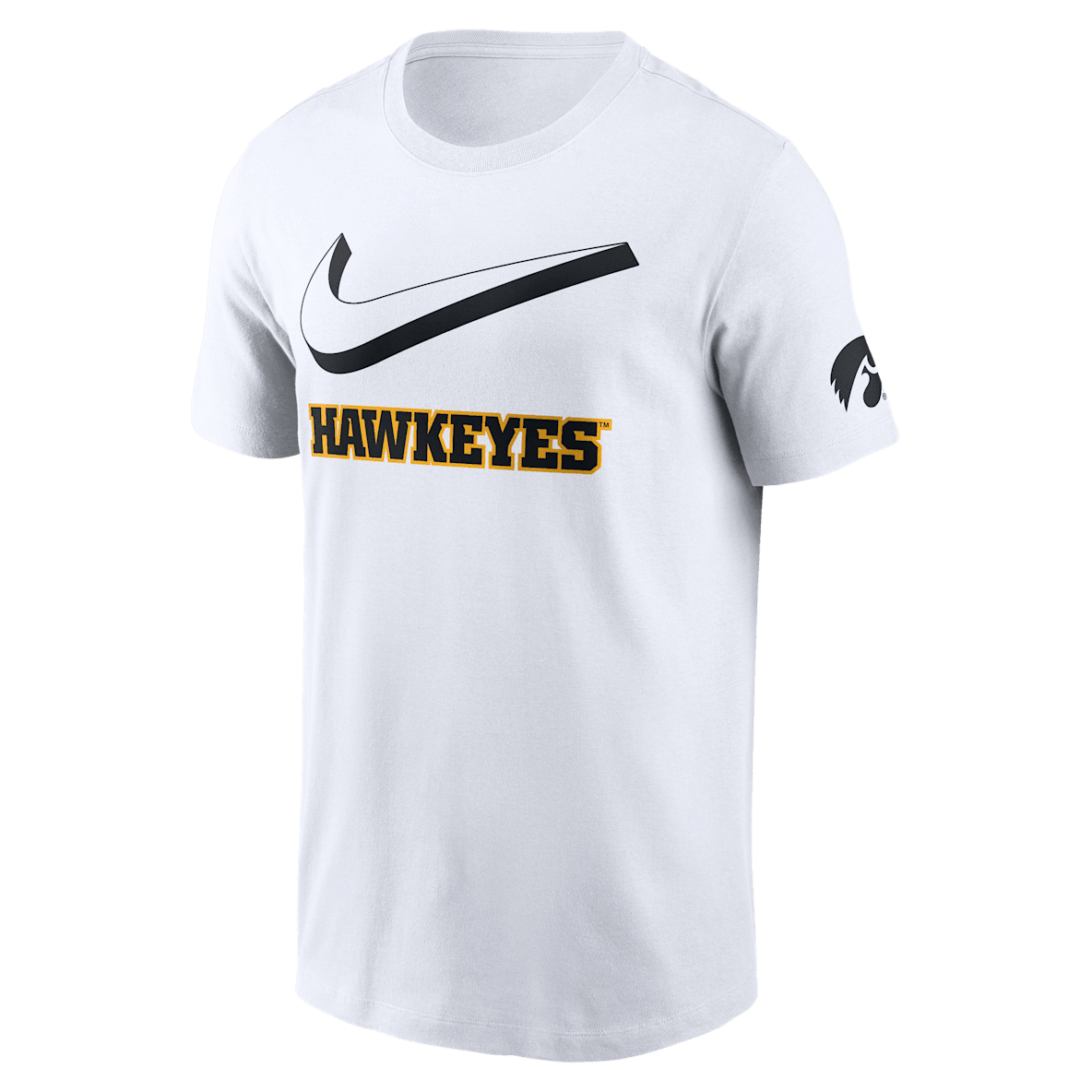 Iowa Primetime Campus 2-Hit Swoosh Iowa Primetime Campus 2-Hit Swoosh Men's Nike College T-Shirt