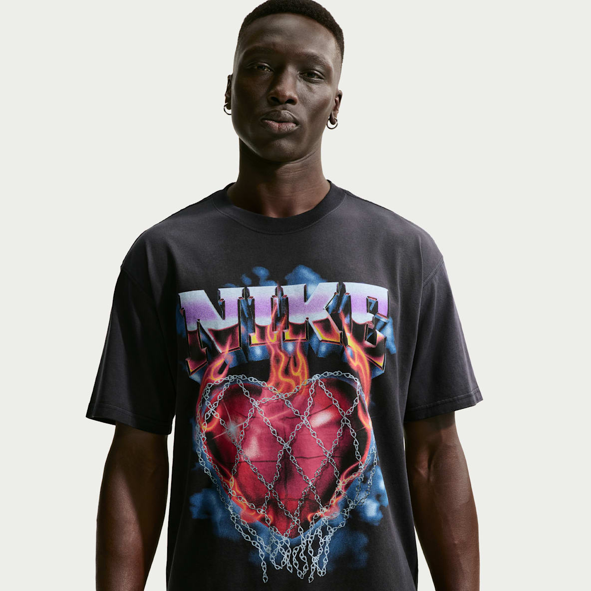 Nike T-shirt de basket pour homme
