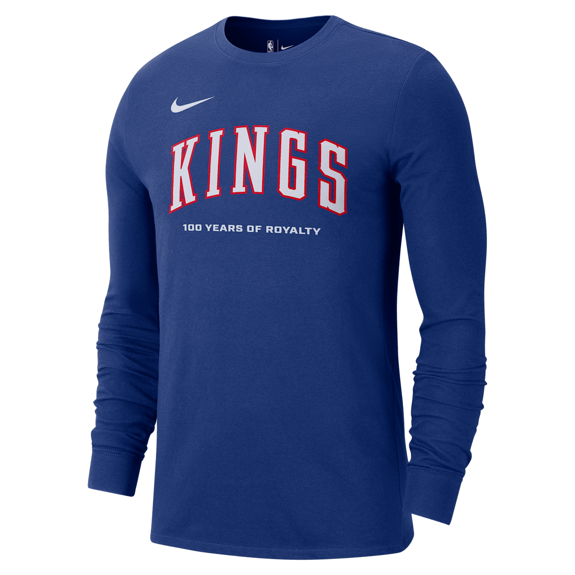 Sacramento Kings Essential City Edition Playera de manga larga Nike de la NBA para hombre