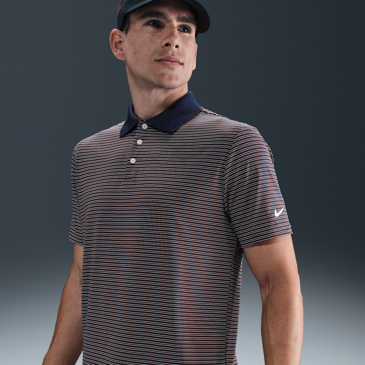 Nike Tour Nike Tour Polo de golf a rayas Dri-FIT para hombre