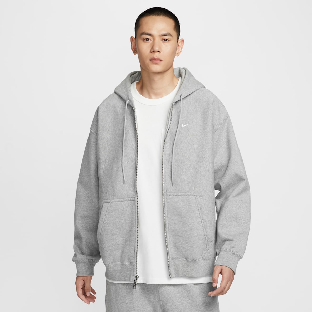 Nike Solo Swoosh Nike Solo Swoosh Men's Full-Zip Fleece Hoodie