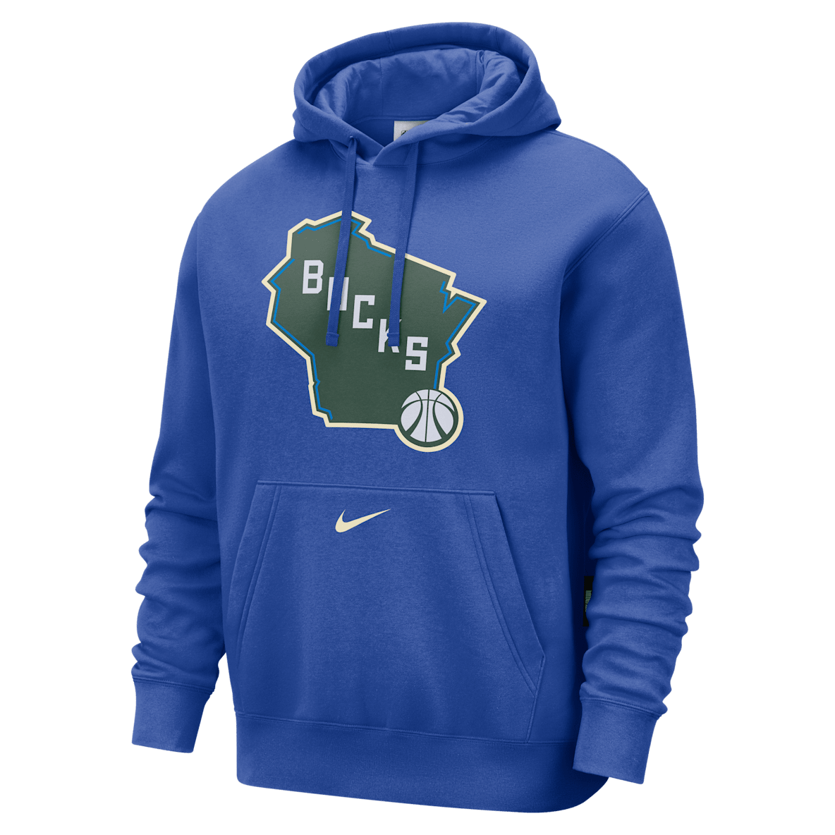 Milwaukee Bucks Club City Edition Milwaukee Bucks Club City Edition Men's Nike NBA Fleece Pullover Hoodie