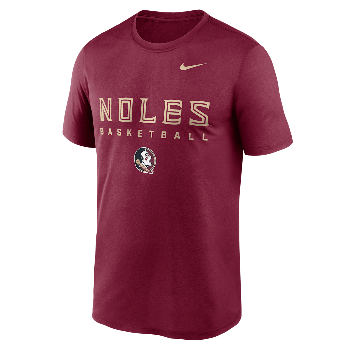 Florida State Courtside Basketball Legend Florida State Courtside Basketball Legend Men's Nike Dri-FIT College T-Shirt
