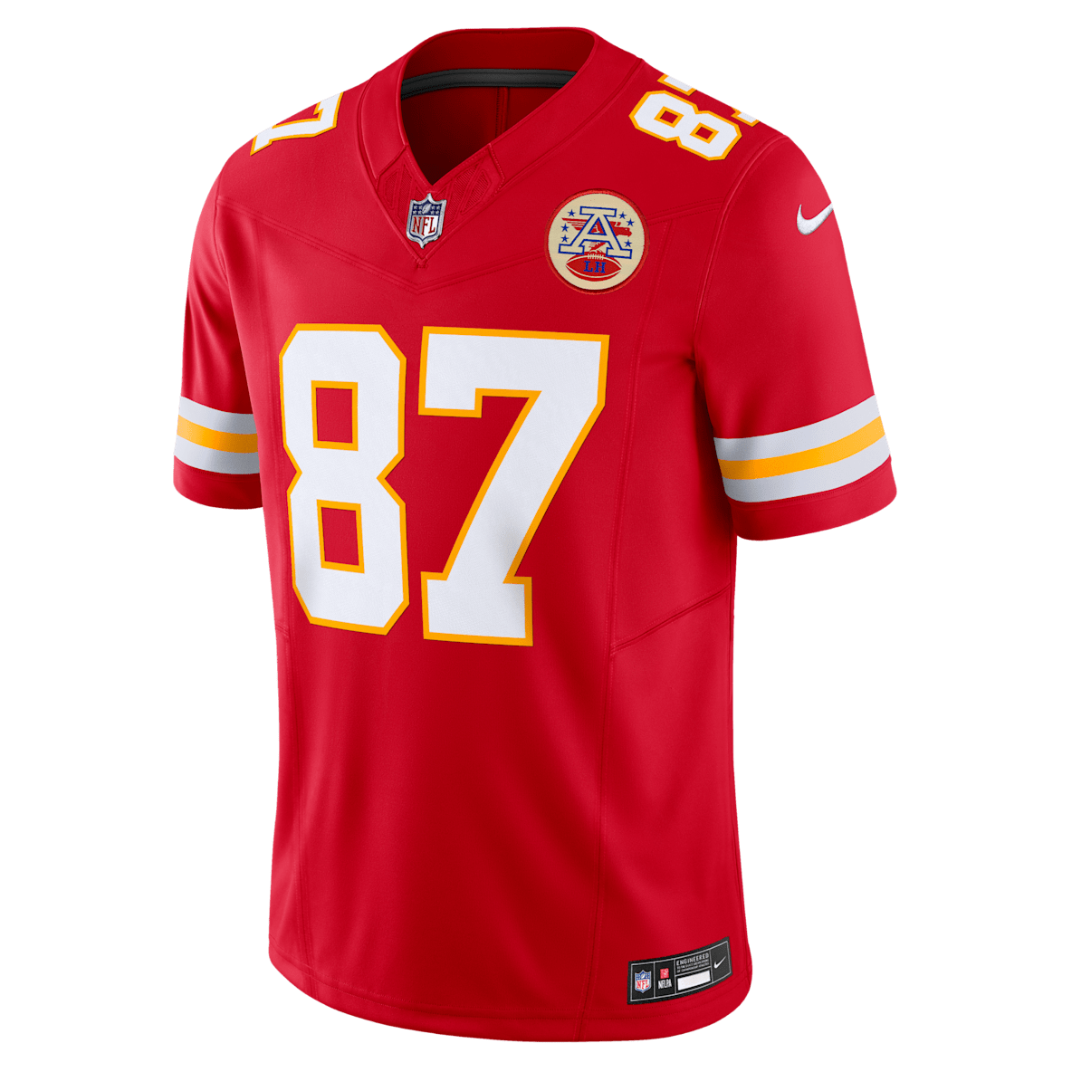 Travis Kelce Kansas City Chiefs Travis Kelce Kansas City Chiefs Jersey de fútbol americano Nike Dri-FIT de la NFL Limited para hombre
