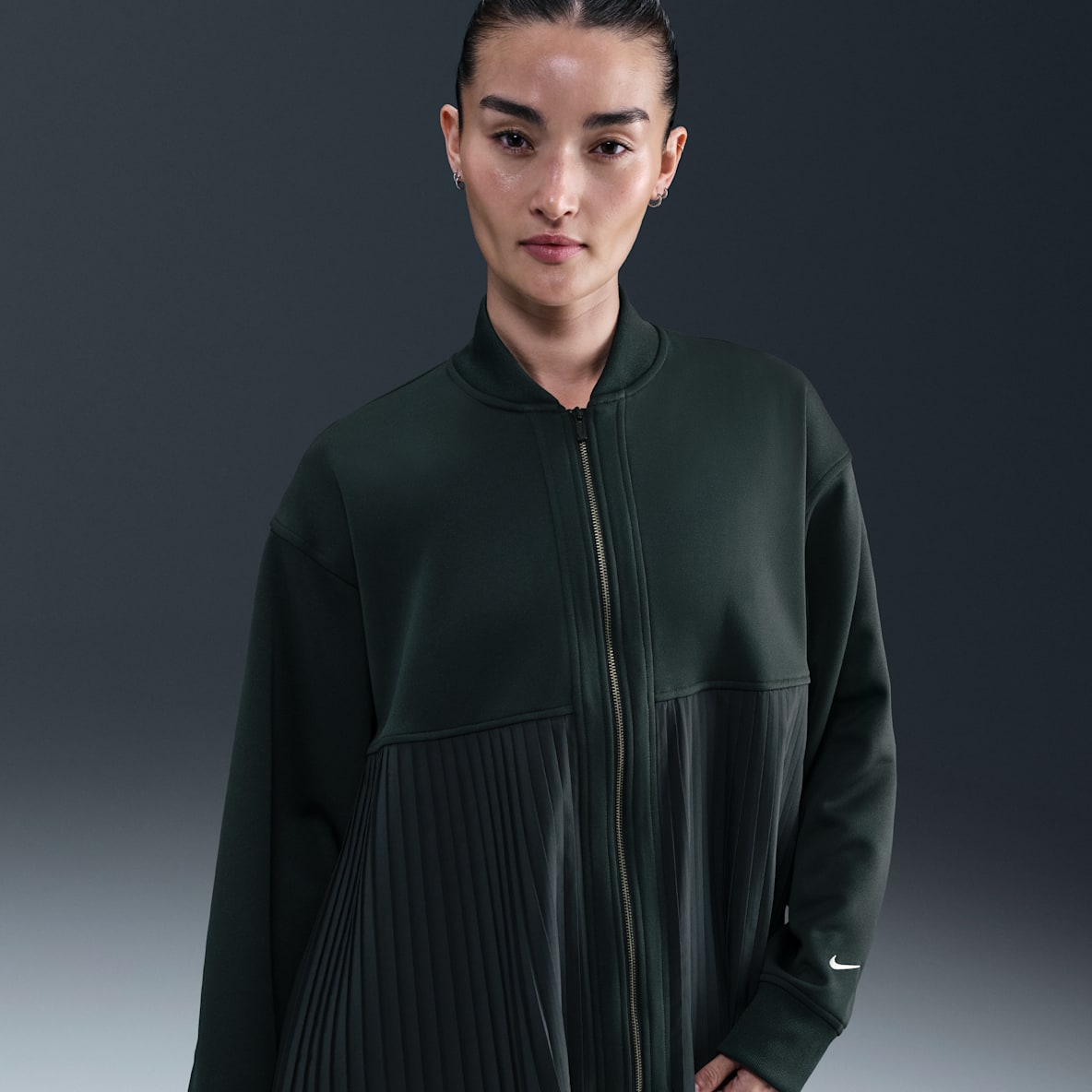 나이키 스포츠웨어 나이키 스포츠웨어 여성 플리츠 재킷