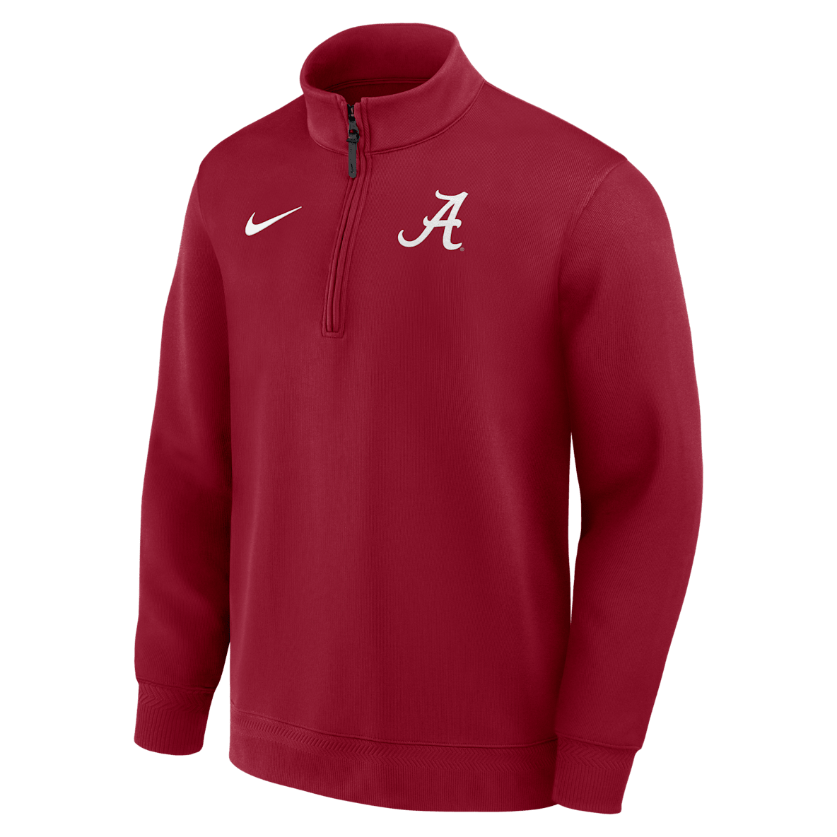 Alabama Coaches Alabama Coaches Men's Nike Dri-FIT College Long-Sleeve 1/2-Zip Top
