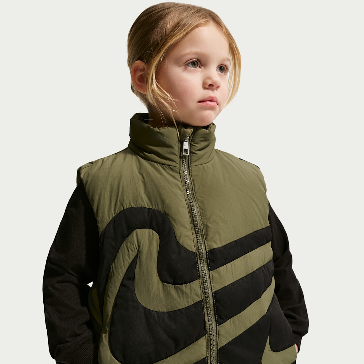 나이키 스포츠웨어 리틀키즈 스우시 퀼팅 베스트