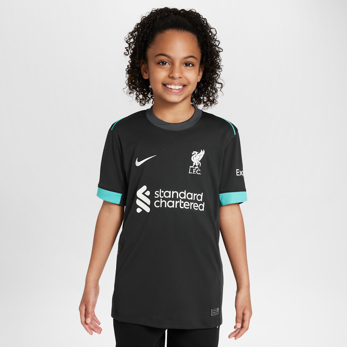Liverpool FC 2024/25 Stadium Extérieur Liverpool FC 2024/25 Stadium Extérieur Maillot de foot Replica Nike Dri-FIT pour ado