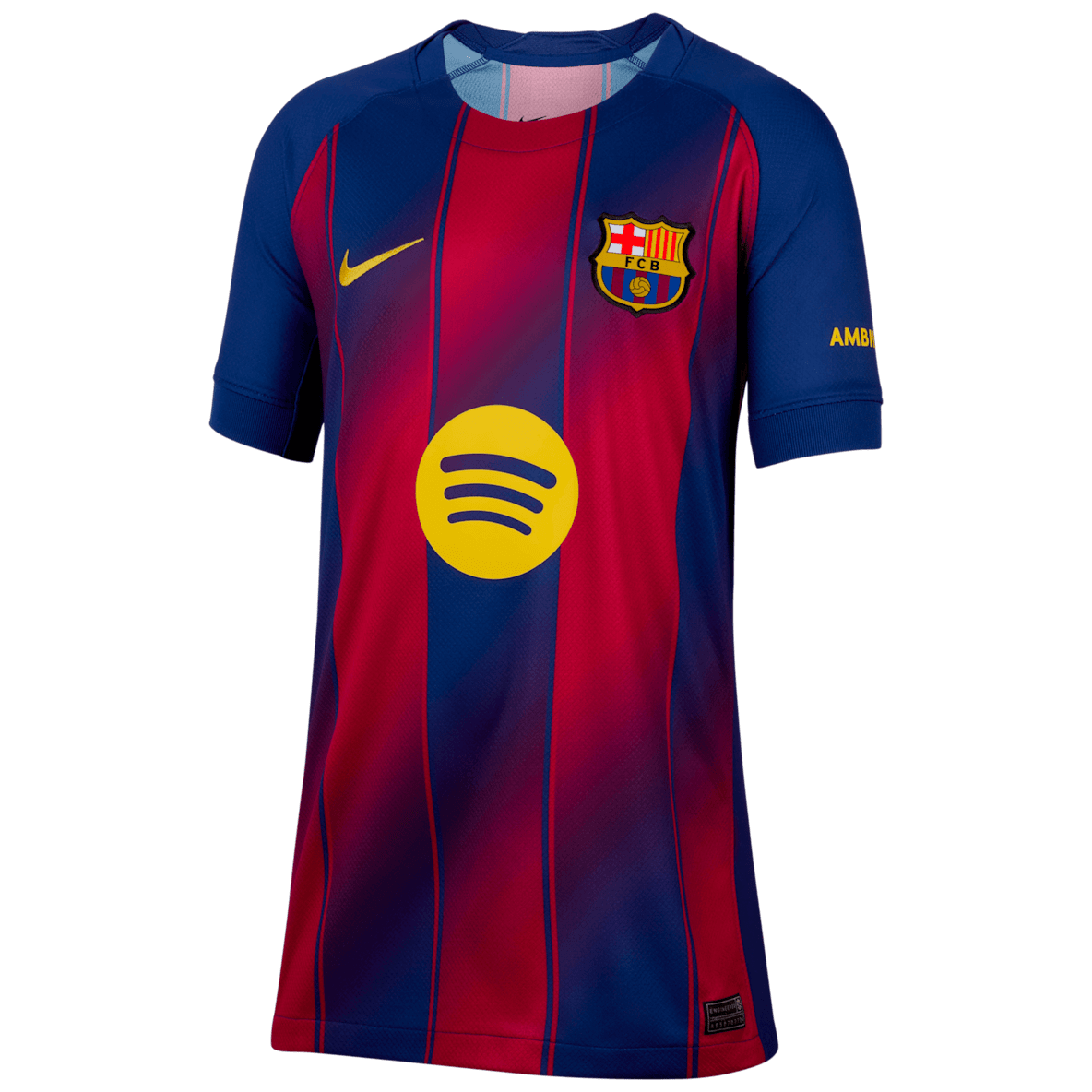 Pedri Barcelona 2025/26 Stadium Home Pedri Barcelona 2025/26 Stadium Home Big Kids' Nike Dri-FIT Soccer Jersey