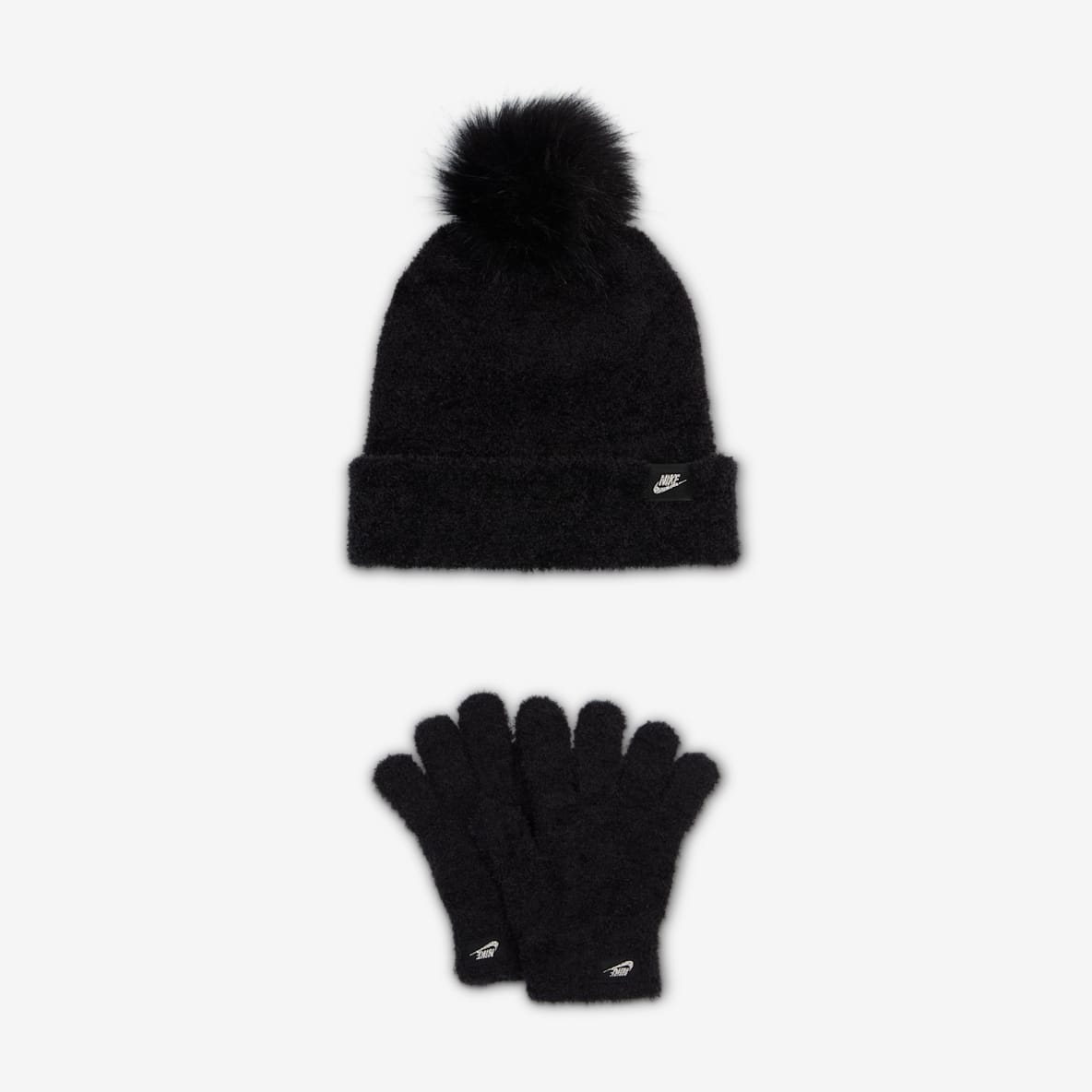 Nike Nike Big Kids' Plush Beanie 2-Piece Gifting Set