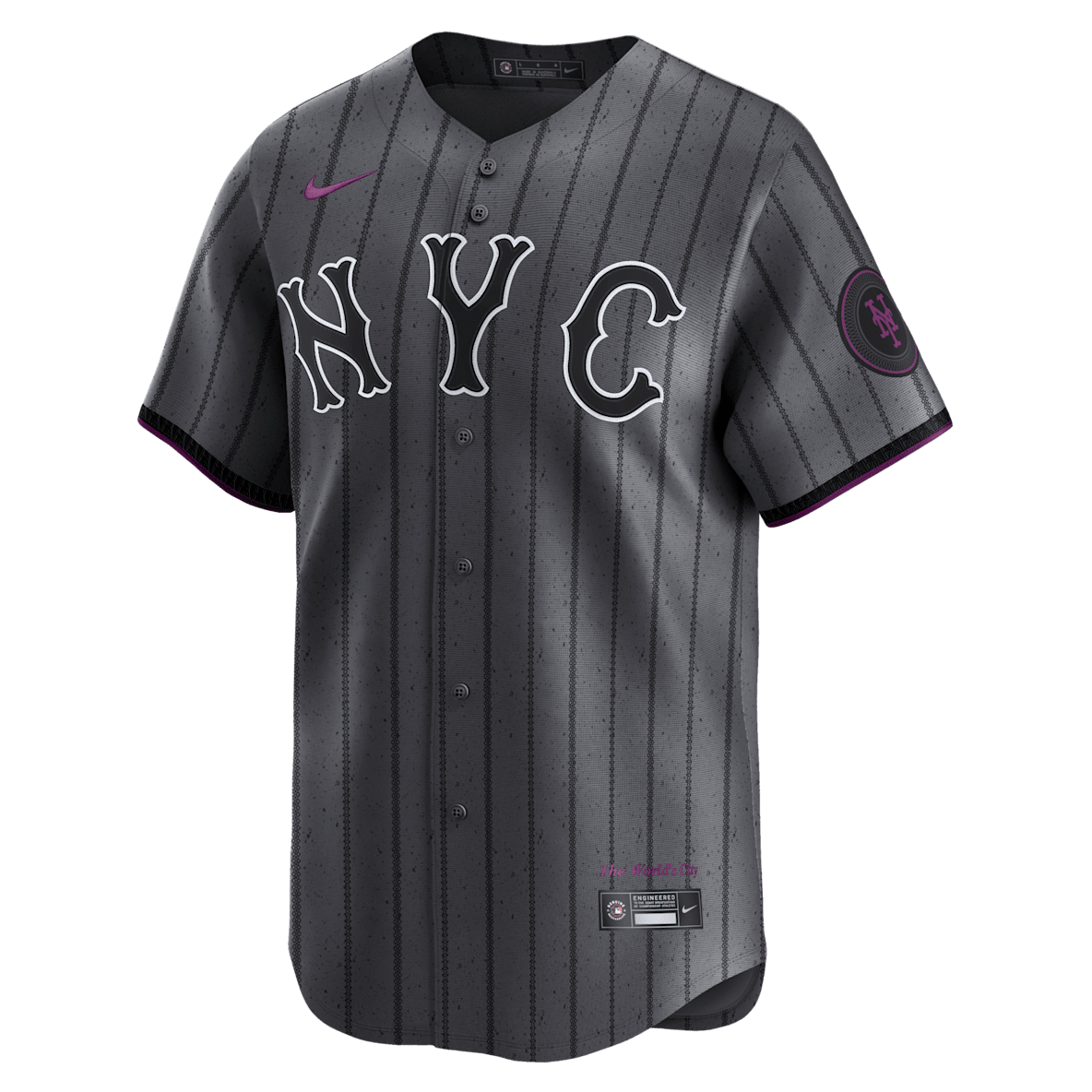 Francisco Lindor New York Mets City Connect Francisco Lindor New York Mets City Connect Men's Nike Dri-FIT ADV MLB Limited Jersey