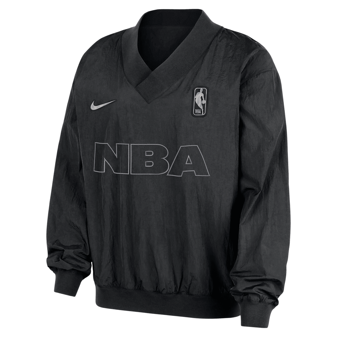 Team 31 Team 31 Playera de manga larga Nike de tejido Woven de la NBA de cuello en V para mujer