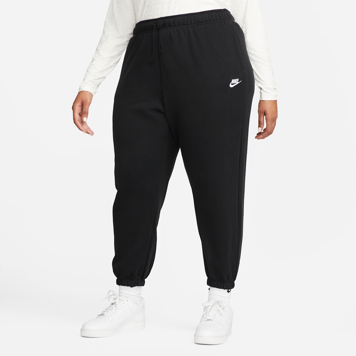 Nike Sportswear Club Fleece Women's Mid-Rise Oversized Sweatpants (Plus Size)