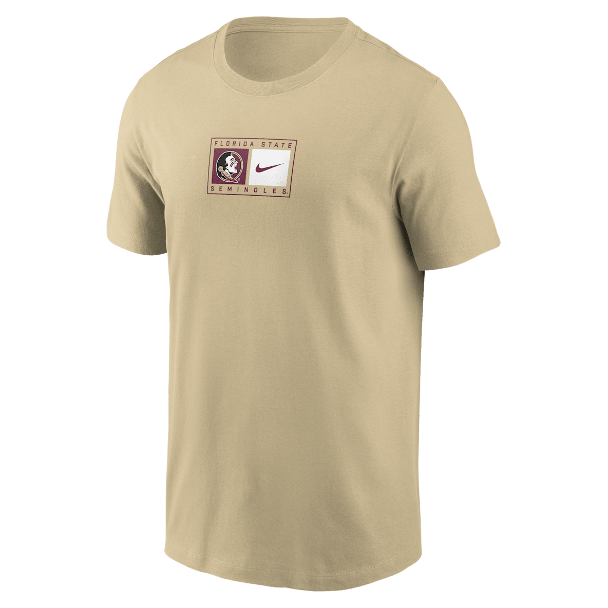 Florida State Campus Logo Swoosh Florida State Campus Logo Swoosh Men's Nike College T-Shirt