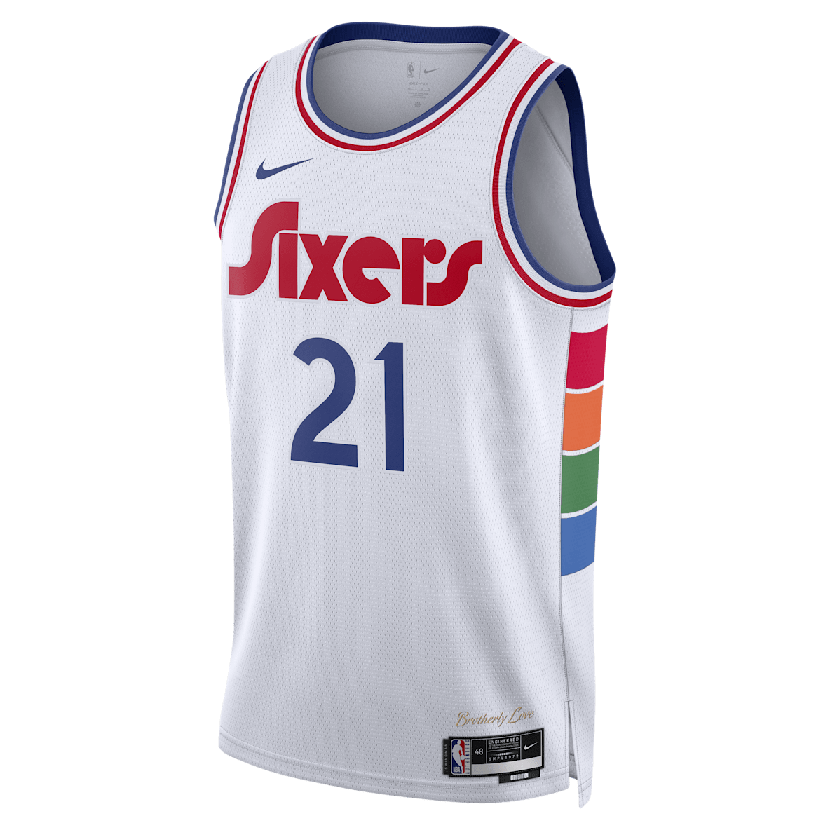 Joel Embiid Philadelphia 76ers 2024/25 City Edition Joel Embiid Philadelphia 76ers 2024/25 City Edition Men's Nike Dri-FIT NBA Swingman Jersey