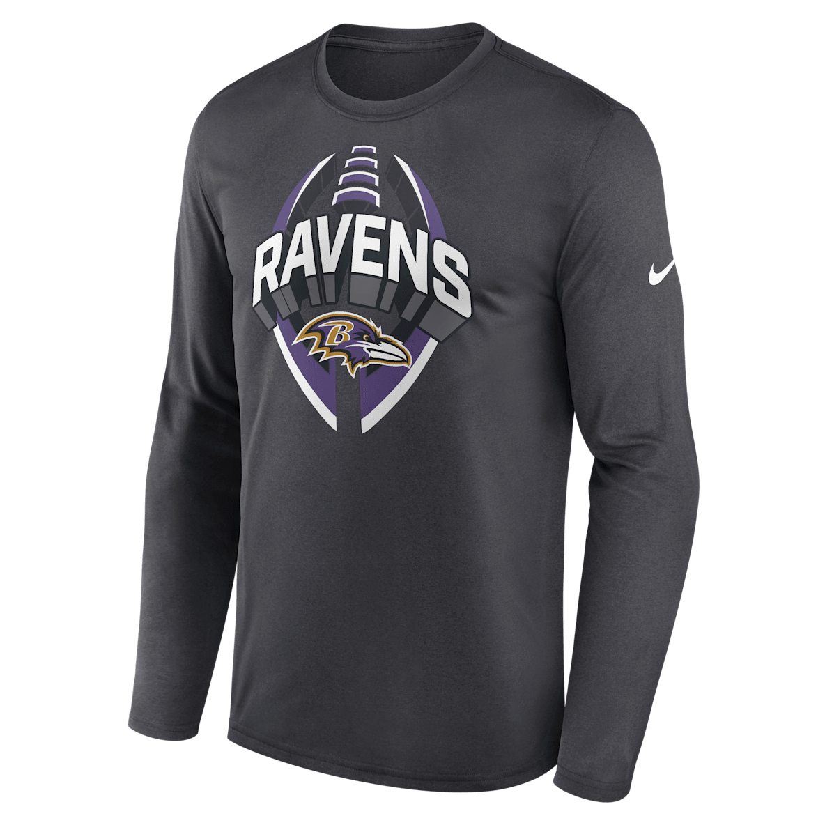 Baltimore Ravens Legend Icon Baltimore Ravens Legend Icon Men's Nike Dri-FIT NFL Long-Sleeve T-Shirt