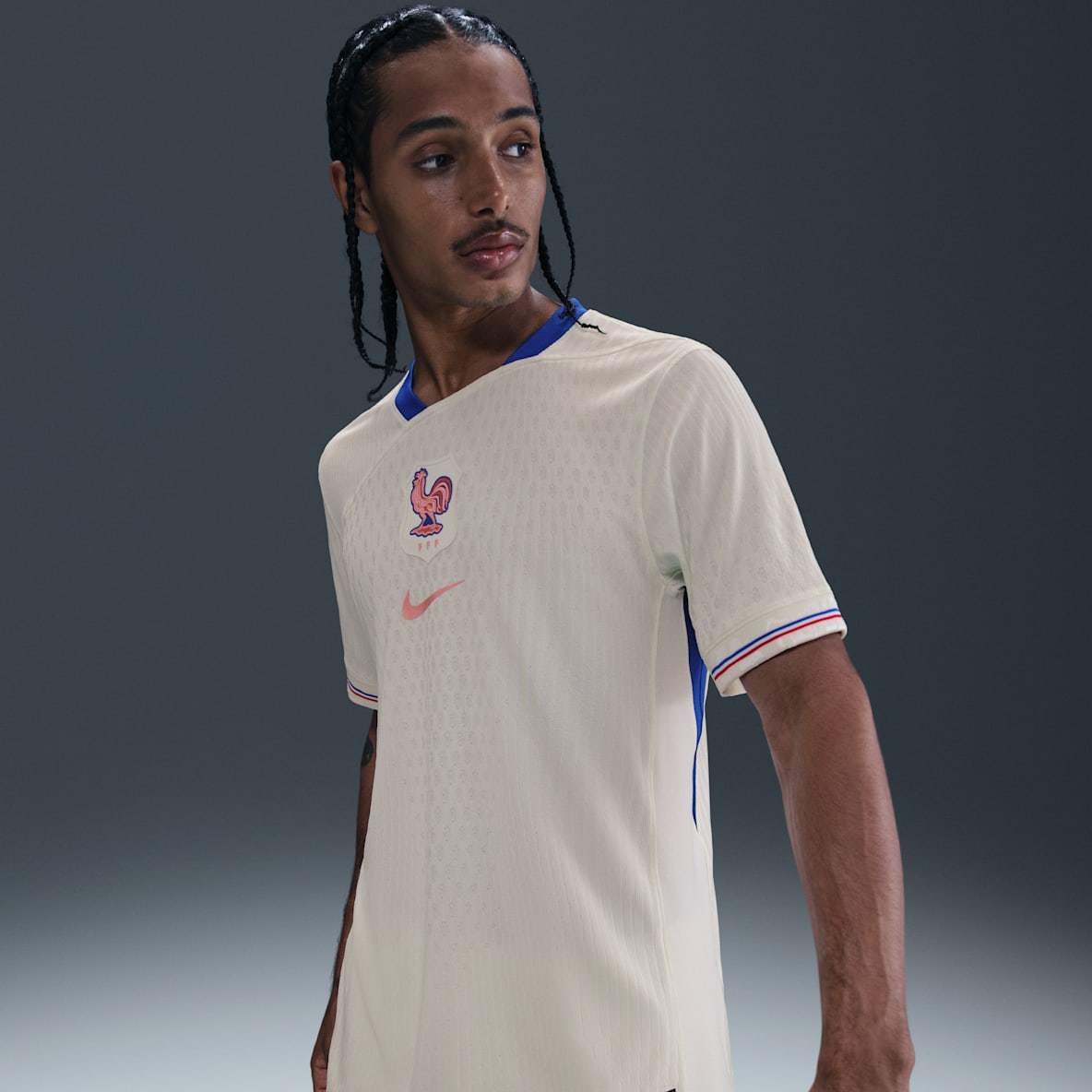 FFF 2025 Match Away (Women's Team) FFF 2025 Match Away (Women's Team) Men's Nike Dri-FIT ADV Football Authentic Shirt