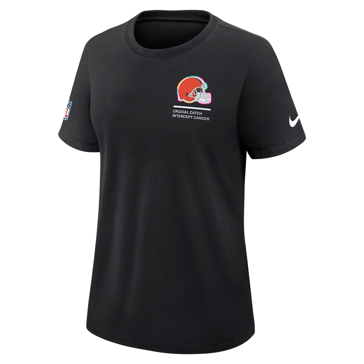 Cleveland Browns Crucial Catch Cleveland Browns Crucial Catch Women's Nike Dri-FIT NFL T-Shirt