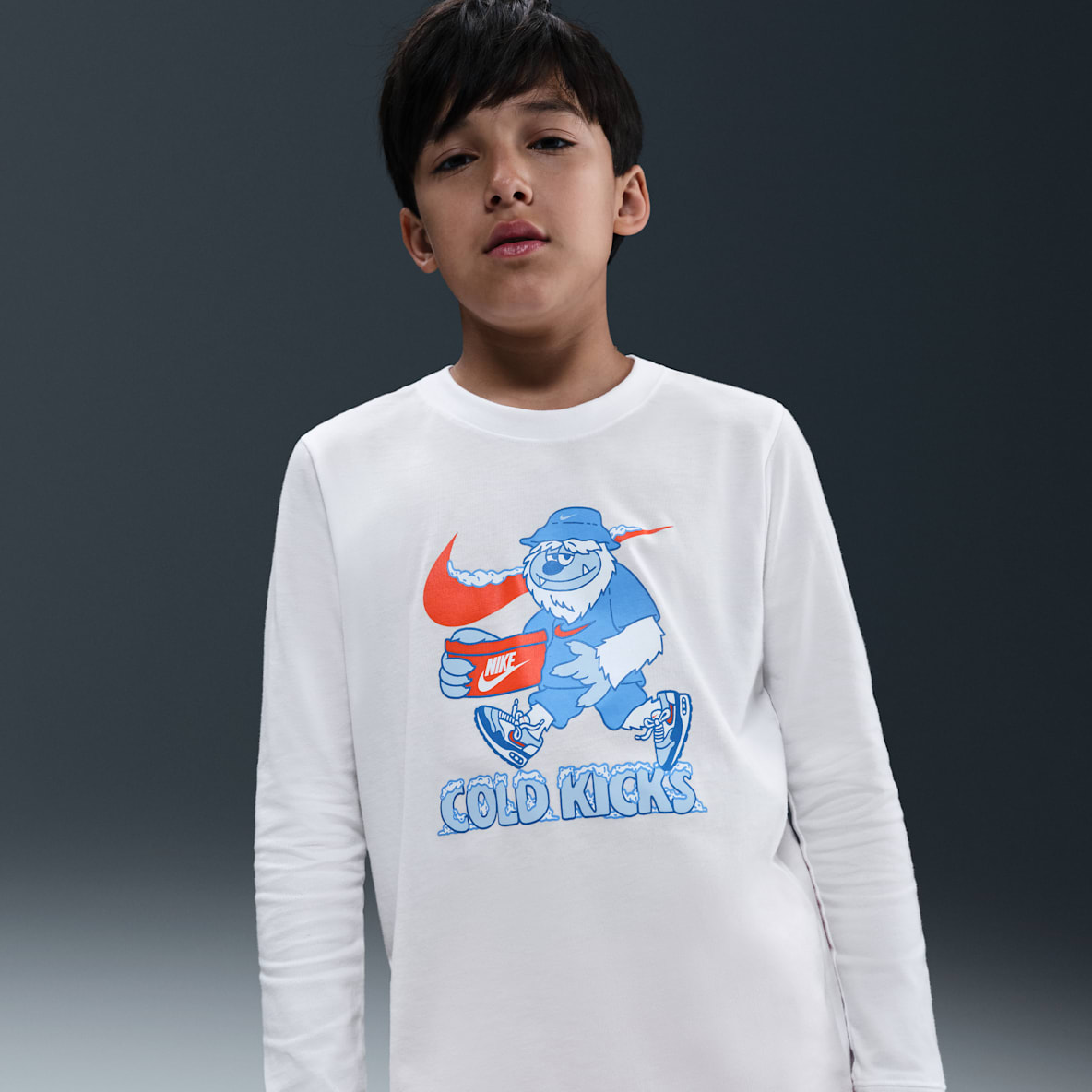 Nike Sportswear Nike Sportswear Playera de manga larga para niños grandes