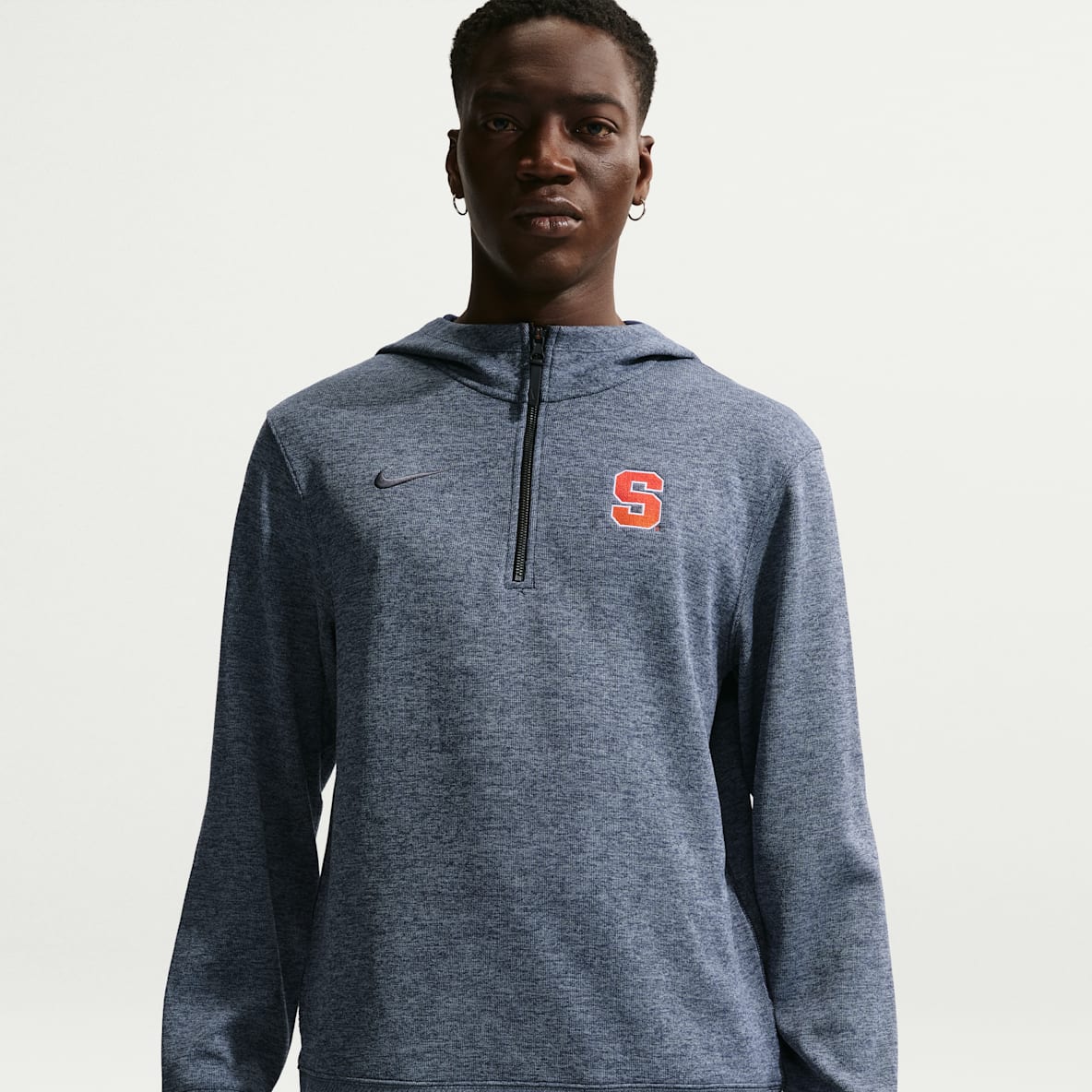 Syracuse Orange Nike NCAA Men's Basketball Coaches' Pullover Hoodie