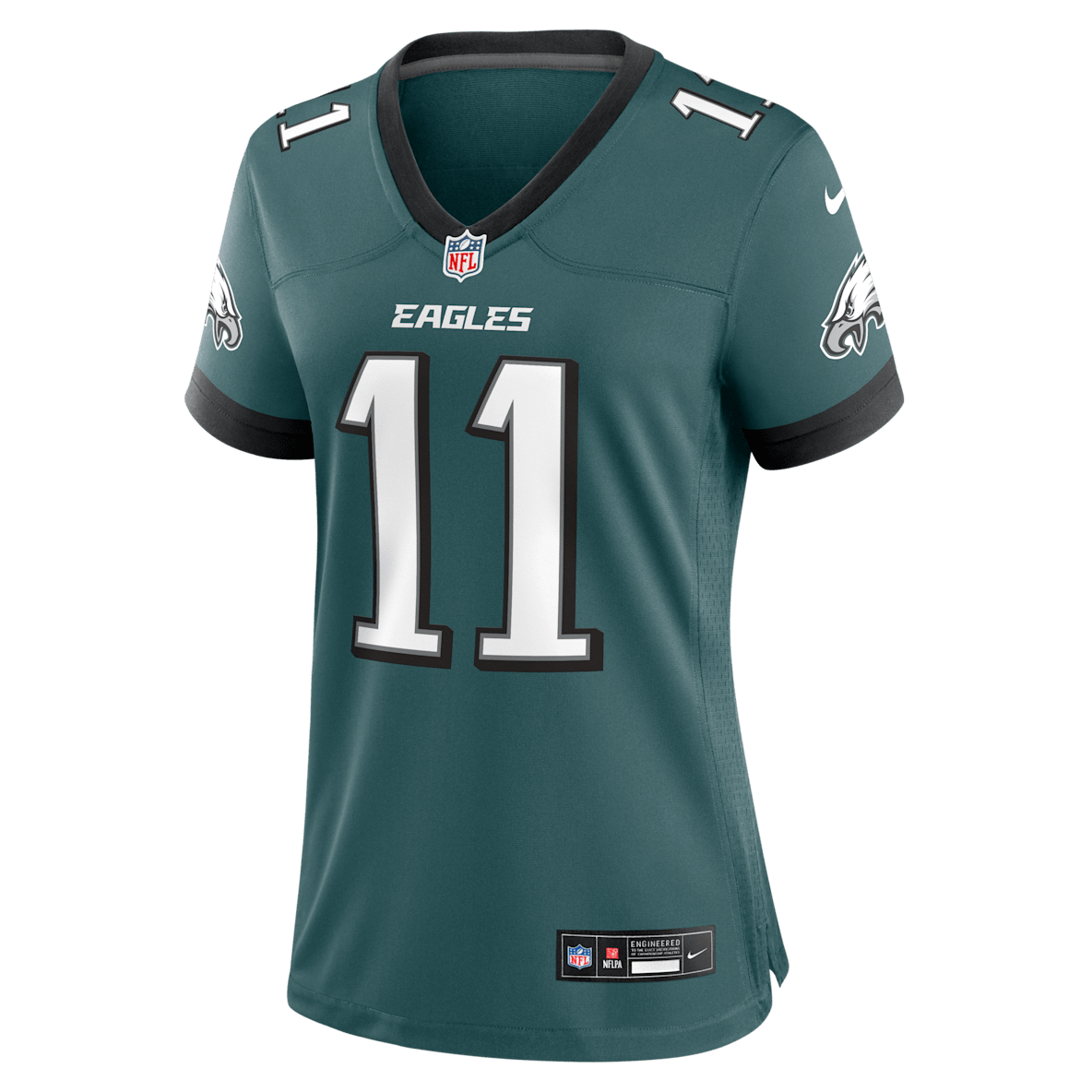 A.J. Brown Philadelphia Eagles A.J. Brown Philadelphia Eagles Women’s Nike NFL Game Jersey
