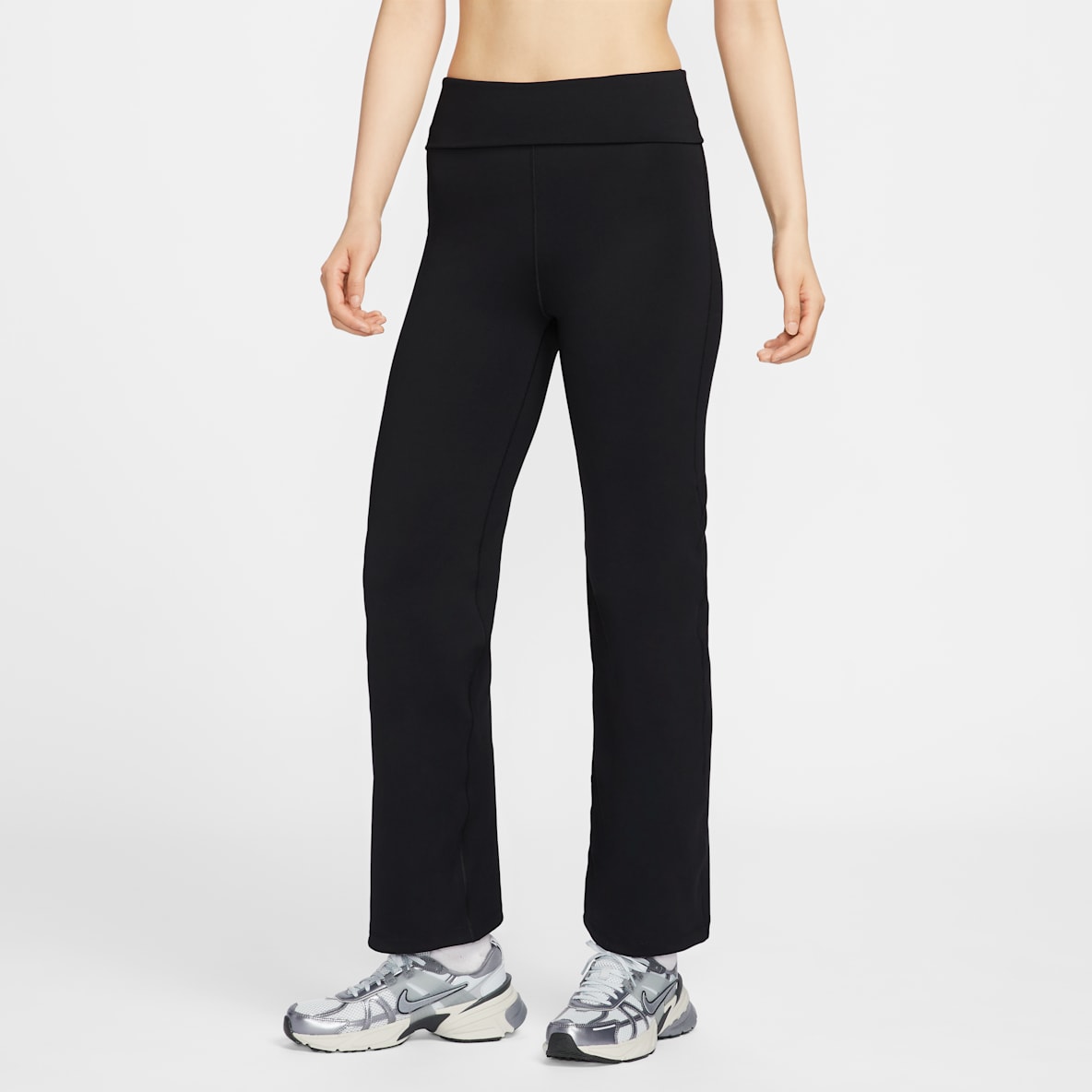 Nike One Nike One Women's Dri-FIT High-Waisted Fold-Over Trousers