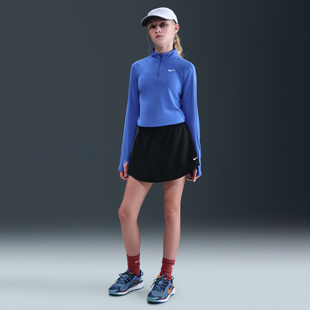 Nike One Nike One Big Kids' (Girls') Dri-FIT High-Waisted Skort