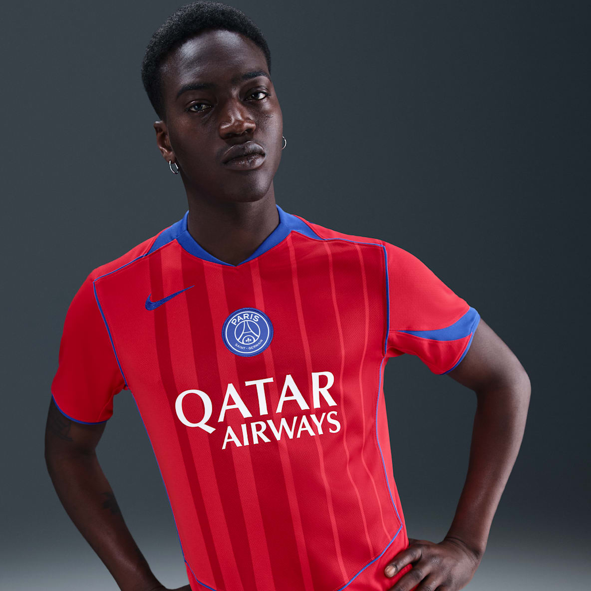 Paris Saint-Germain 2025/26 Stadium 3e tenue Paris Saint-Germain 2025/26 Stadium 3e tenue Maillot de foot Replica Nike Dri-FIT Total 90 pour homme