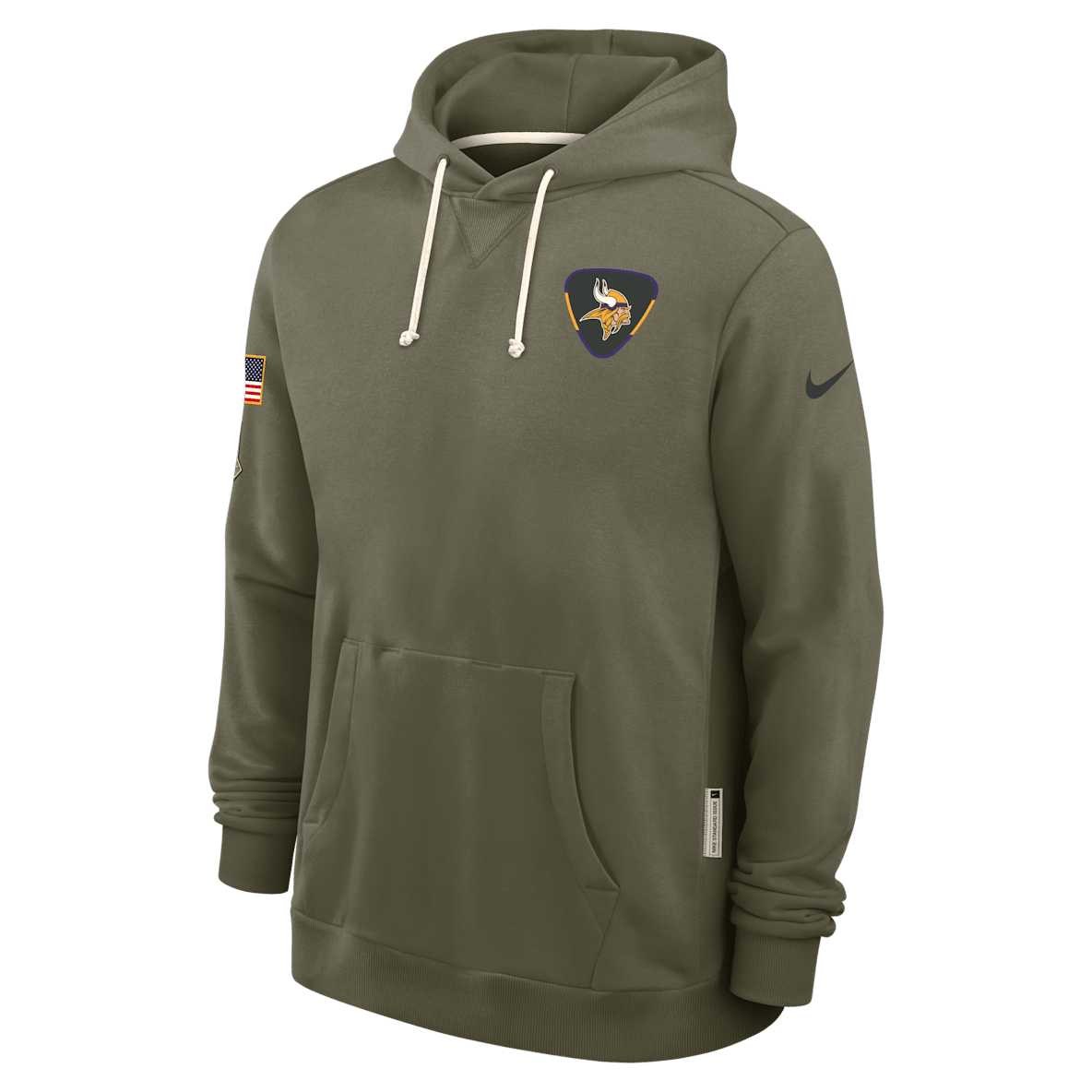 Minnesota Vikings Salute to Service Sideline Dominant Force Minnesota Vikings Salute to Service Sideline Dominant Force Men's Nike Dri-FIT NFL Pullover Hoodie