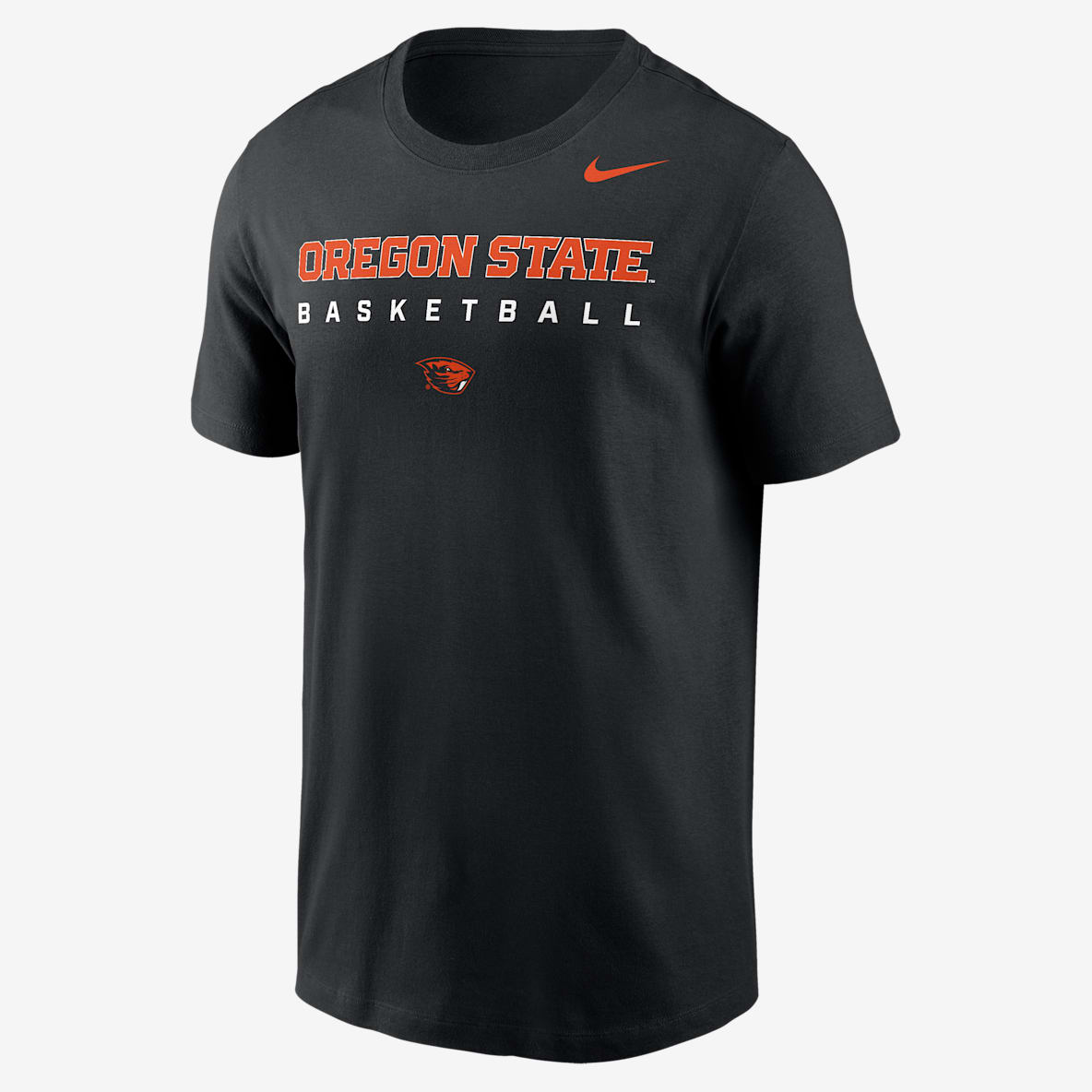 Oregon State Beavers Legend Men's Basketball Short-Sleeve T-Shirt