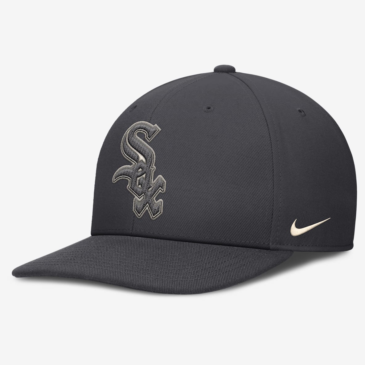 Chicago White Sox Gorra estructurada de visera cuadrada para hombre Nike Statement Dri-Fit Pro