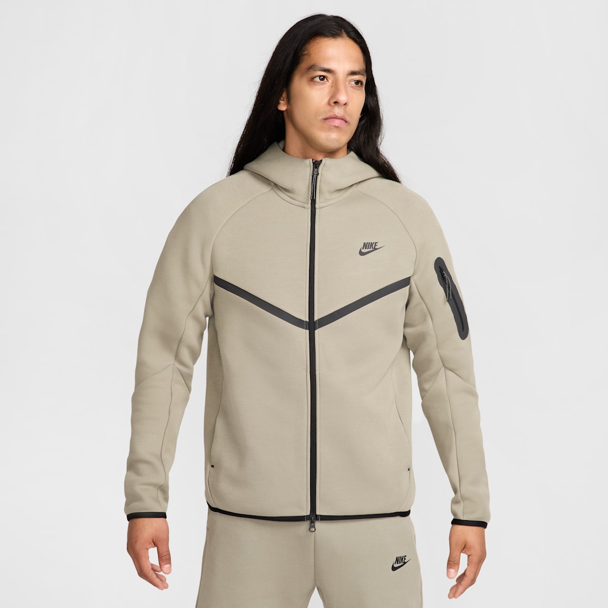 Nike Tech Nike Tech Windrunner fleecejakke med hel glidelås til herre