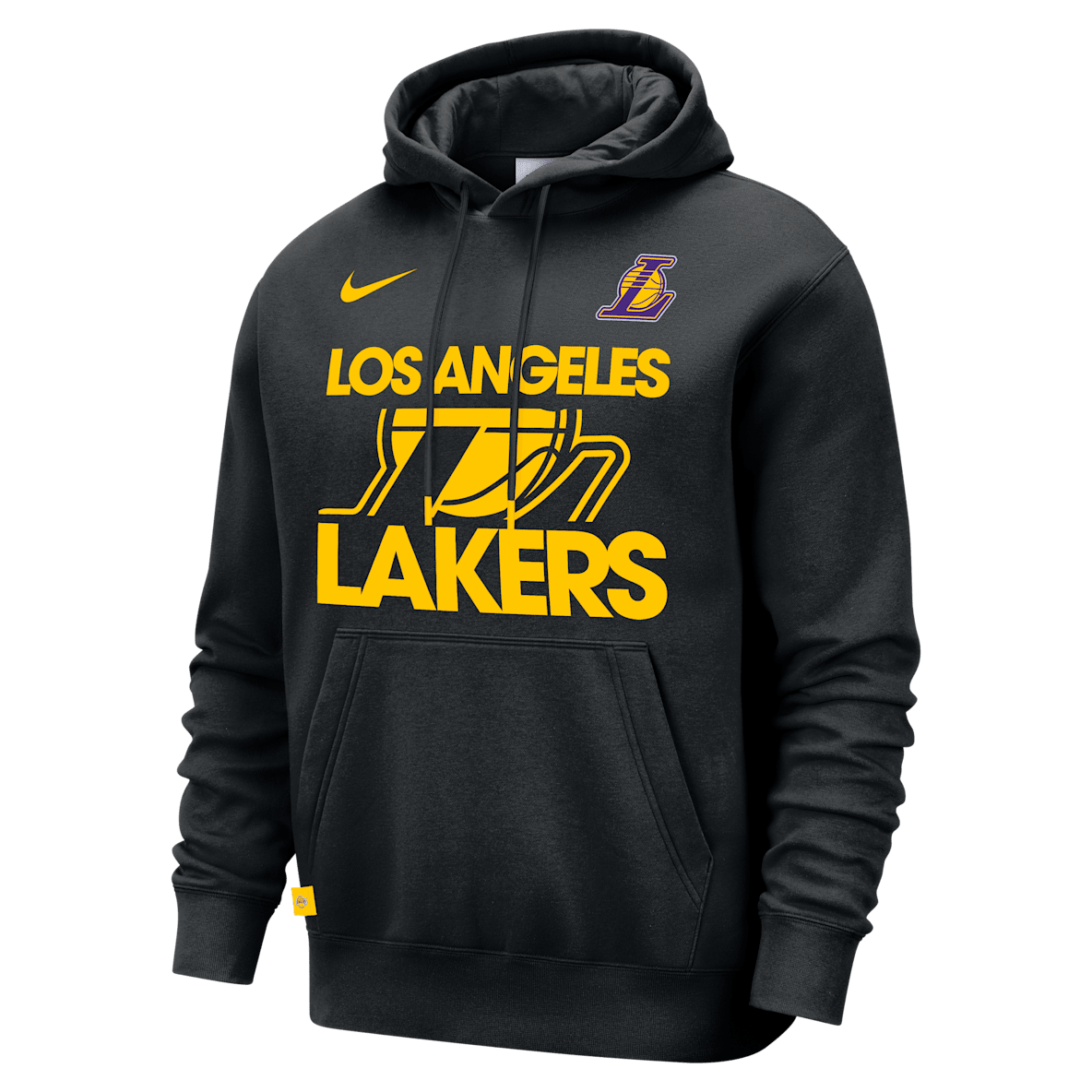 Los Angeles Lakers Club Courtside Los Angeles Lakers Club Courtside Men's Nike NBA Pullover Hoodie