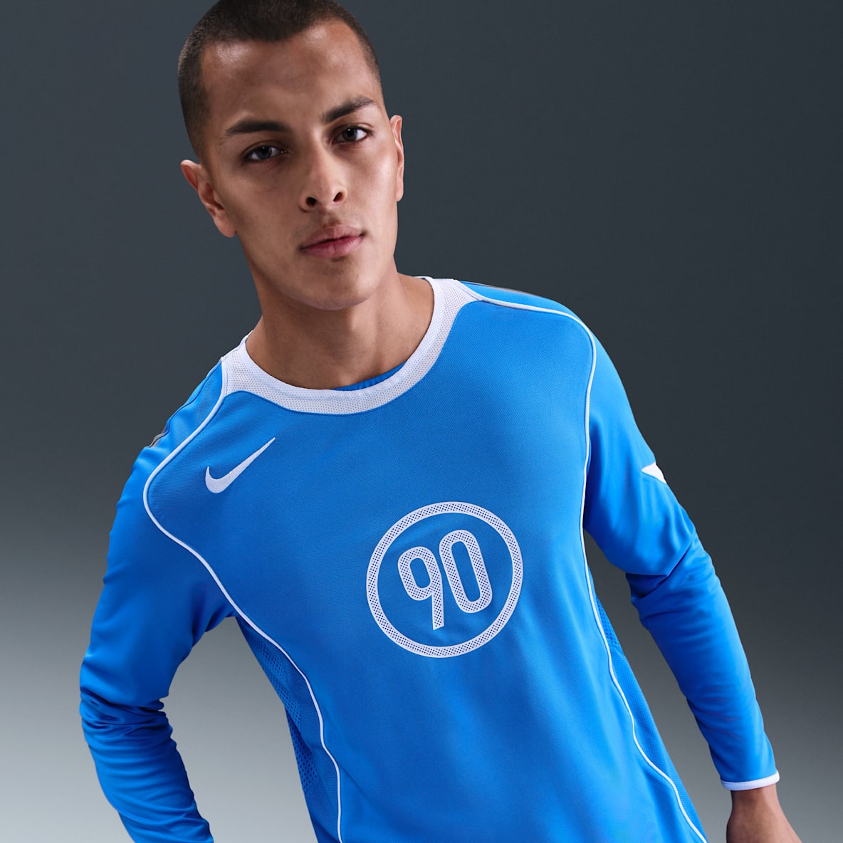 Nike Total 90 Nike Total 90 Maglia da calcio a manica lunga Dri-FIT – Uomo
