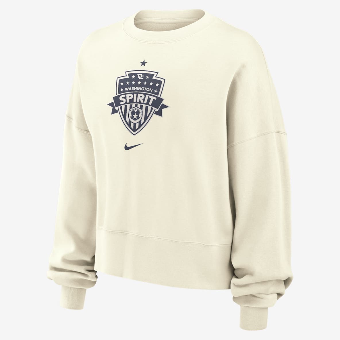 Washington Spirit Phoenix Fleece Washington Spirit Phoenix Fleece Women's Nike NWSL Crew-Neck Sweatshirt