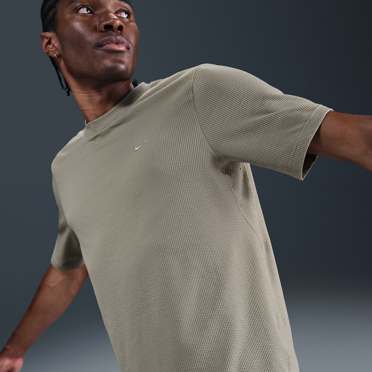 Nike Primary Nike Primary Men's Dri-FIT Seersucker Short-Sleeve Versatile Top