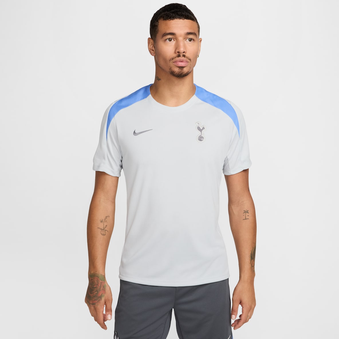 Tottenham Hotspur Strike Nike Dri-FIT Kurzarm-Fußballoberteil aus Strickmaterial (Herren)
