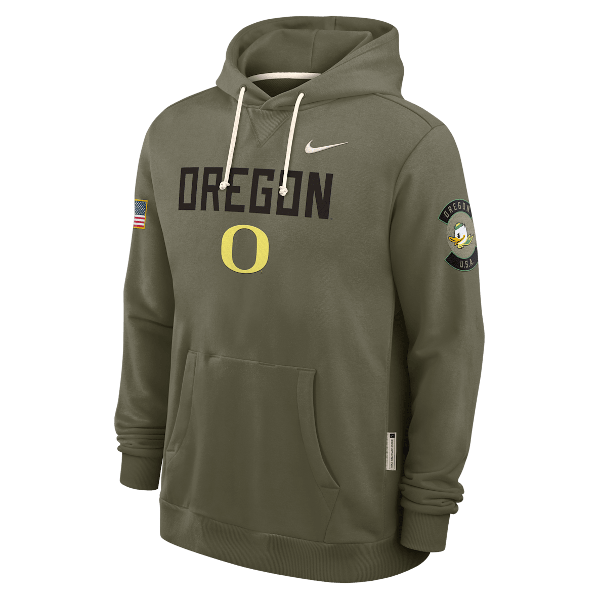 Oregon 2025 Military Appreciation Oregon 2025 Military Appreciation Men's Nike Dri-FIT College Pullover Hoodie
