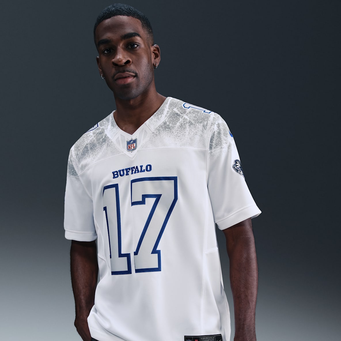 Josh Allen Buffalo Bills Rivalries Collection Josh Allen Buffalo Bills Rivalries Collection Men's Nike Dri-FIT NFL Limited Jersey