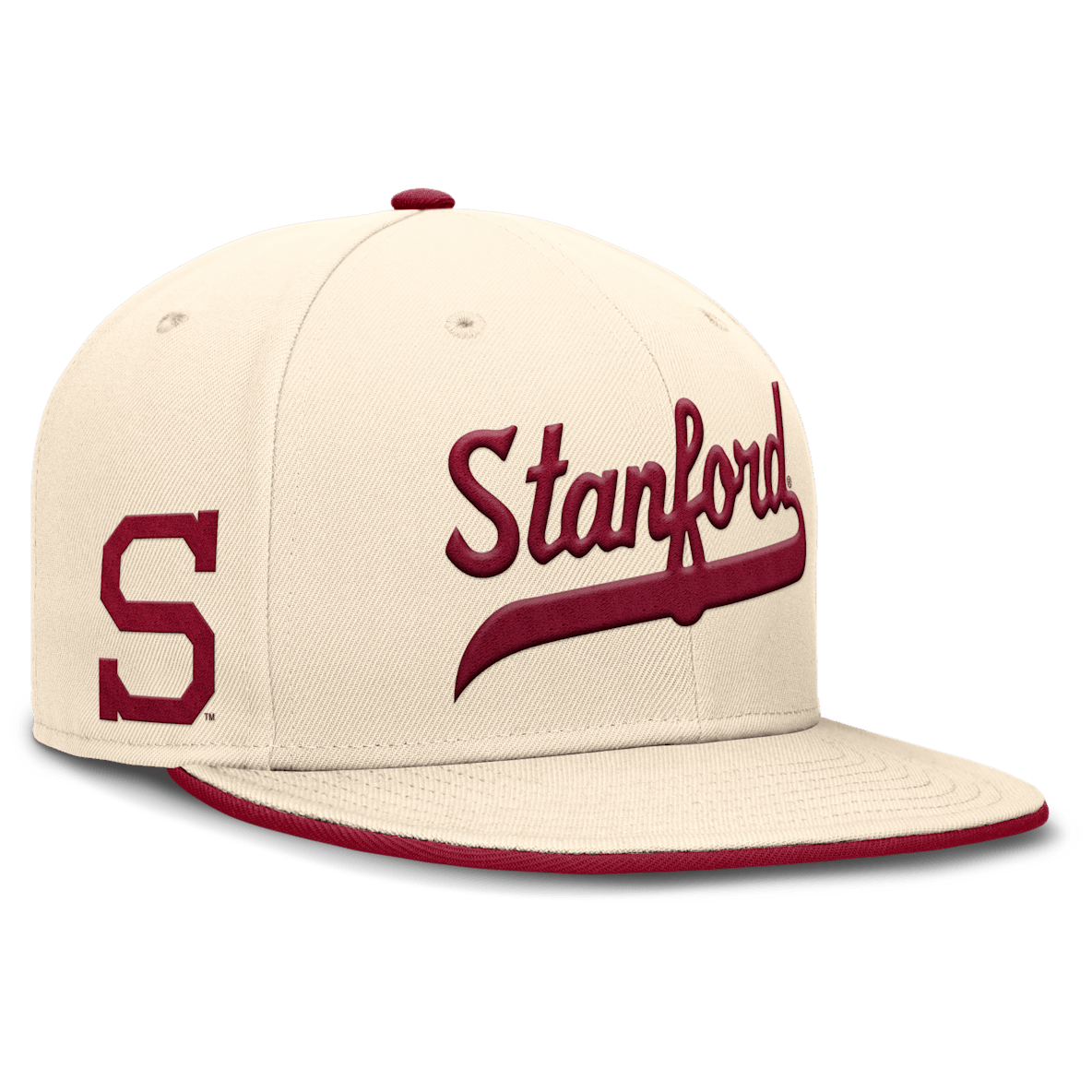 Stanford Cardinal Primetime True Stanford Cardinal Primetime True Gorra universitaria Nike Dri-FIT ajustada para hombre
