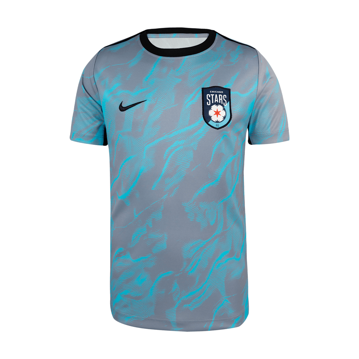 Chicago Stars FC 2025 Chicago Stars FC 2025 Big Kids' Nike NWSL Short-Sleeve Pre-Match Top