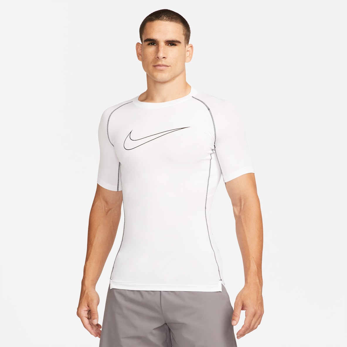 Nike Pro Dri-FIT Nike Pro Dri-FIT Playera de manga corta de corte ajustado para hombre