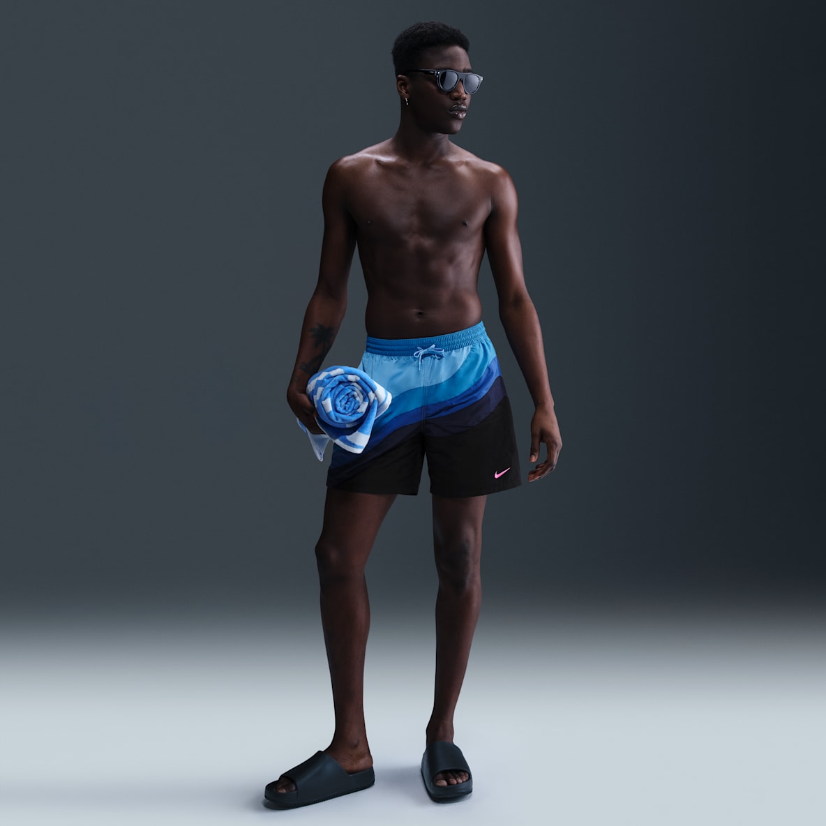 Nike Swim Men's 7" Fully Lined Volley Shorts