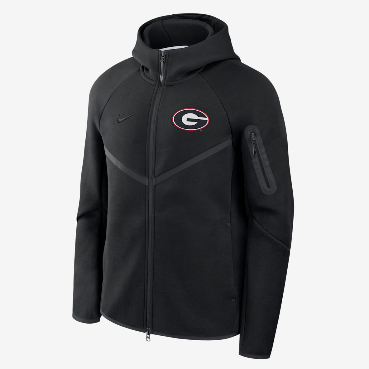 Georgia Tech Fleece Windrunner Georgia Tech Fleece Windrunner Men's Nike College Full-Zip Hooded Jacket