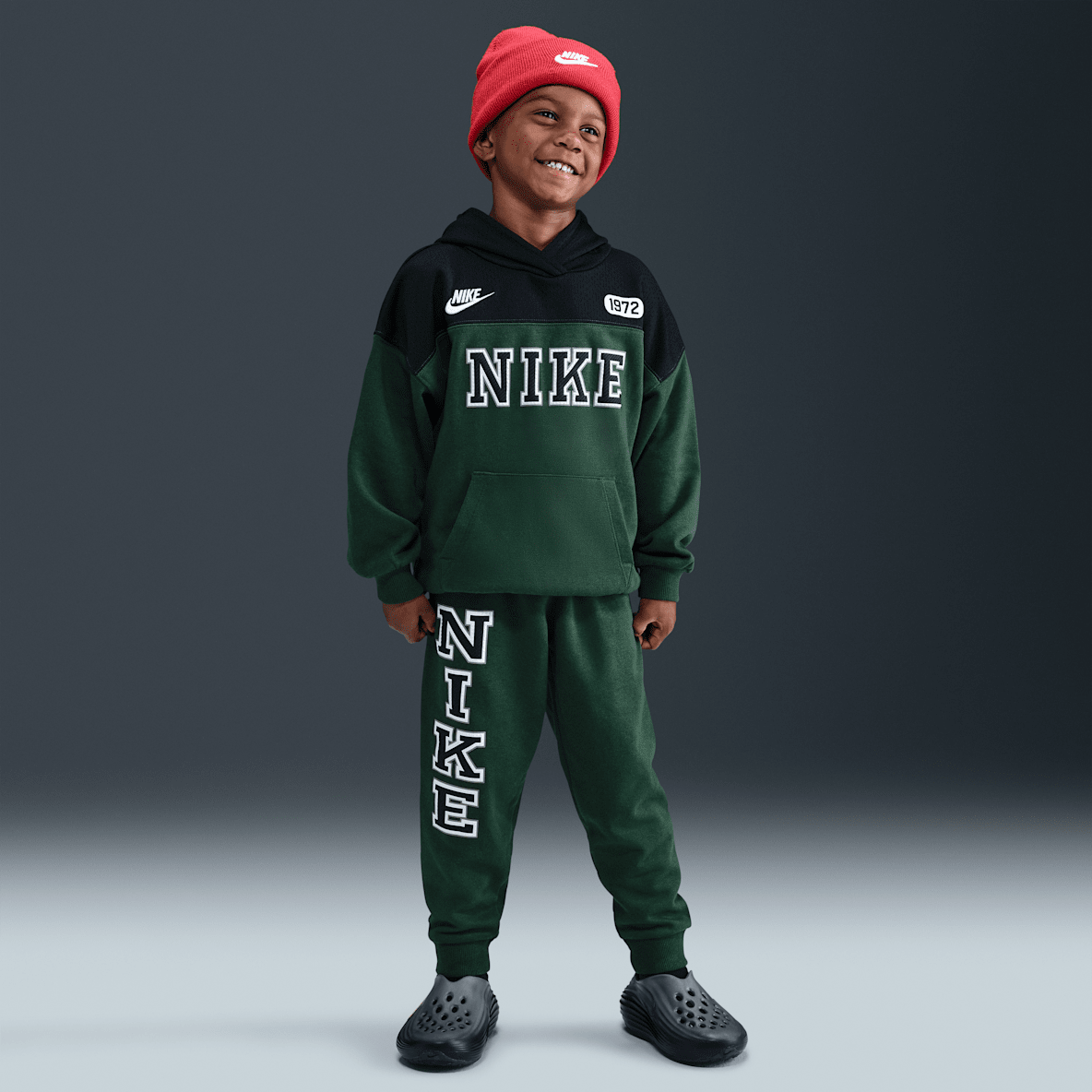 Nike Sportswear Nike Sportswear Little Kids' P.E. Blocked Pullover Hoodie and Pants Set