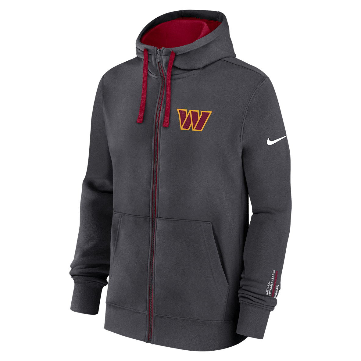 Washington Commanders Playbook Page Club Washington Commanders Playbook Page Club Men's Nike NFL Full-Zip Hoodie