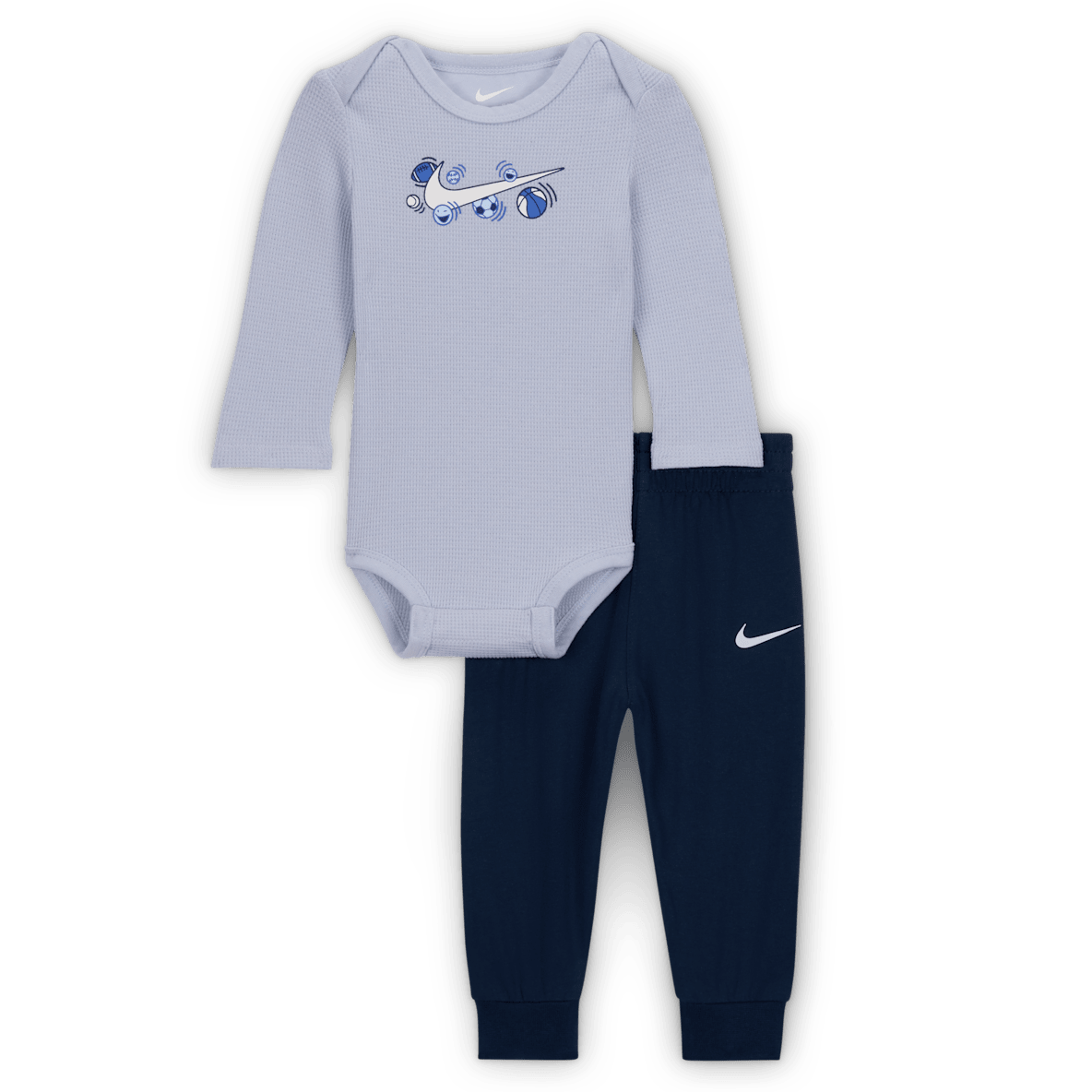Nike Play For All Nike Play For All Baby (0-9M) Long Sleeve Bodysuit and Pants Set
