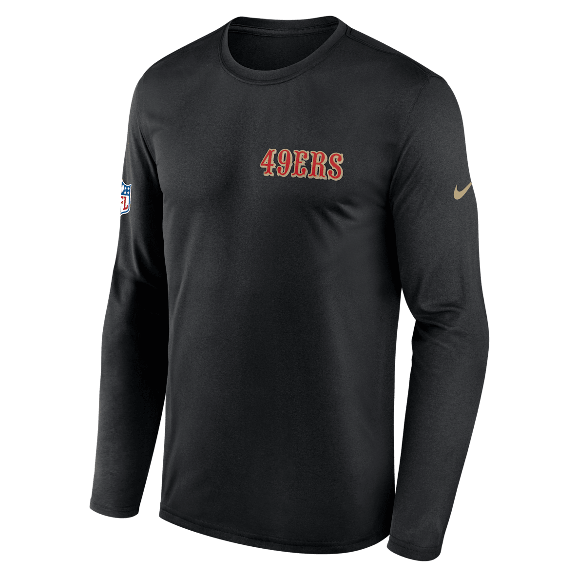 San Francisco 49ers Rivalries Collection Sideline Legend Small Logo San Francisco 49ers Rivalries Collection Sideline Legend Small Logo Men's Nike Dri-FIT NFL Long-Sleeve T-Shirt