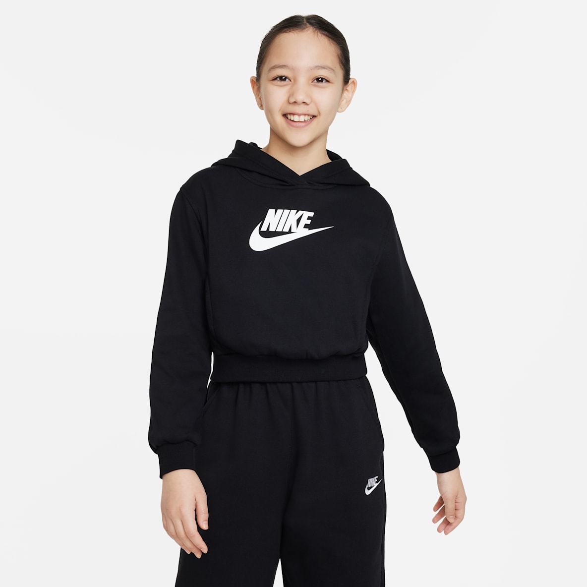 Nike Sportswear Club Fleece Nike Sportswear Club Fleece Older Kids' (Girls') Crop Hoodie