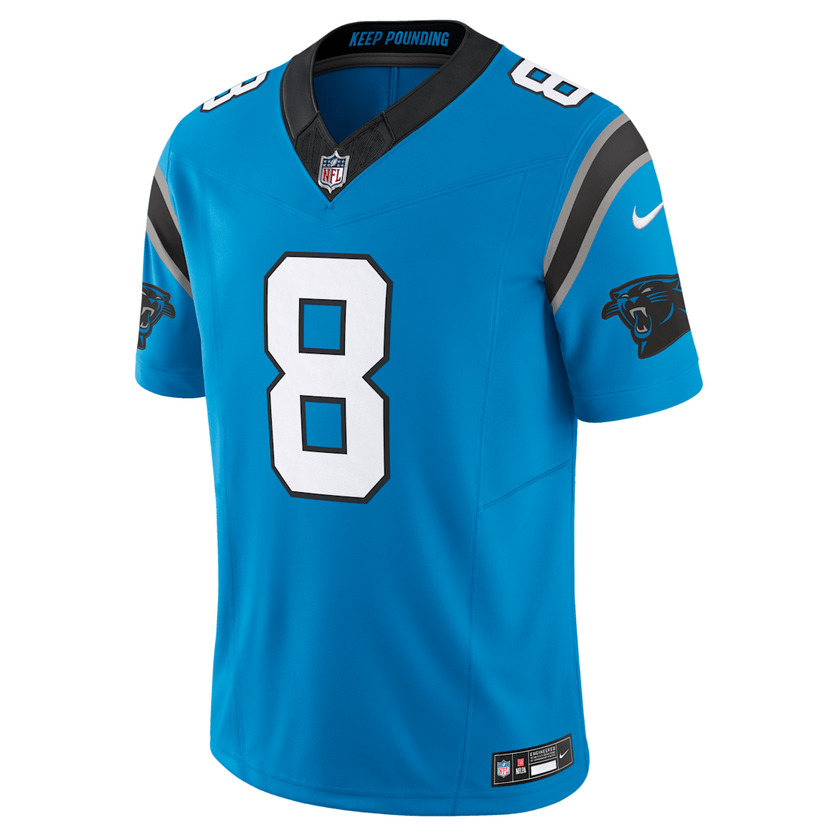 Jaycee Horn Carolina Panthers Jaycee Horn Carolina Panthers Men's Nike Dri-FIT NFL Limited Football Jersey